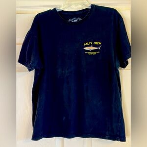 EUC Salty Crew Men's Black T-Shirt Size L‎
